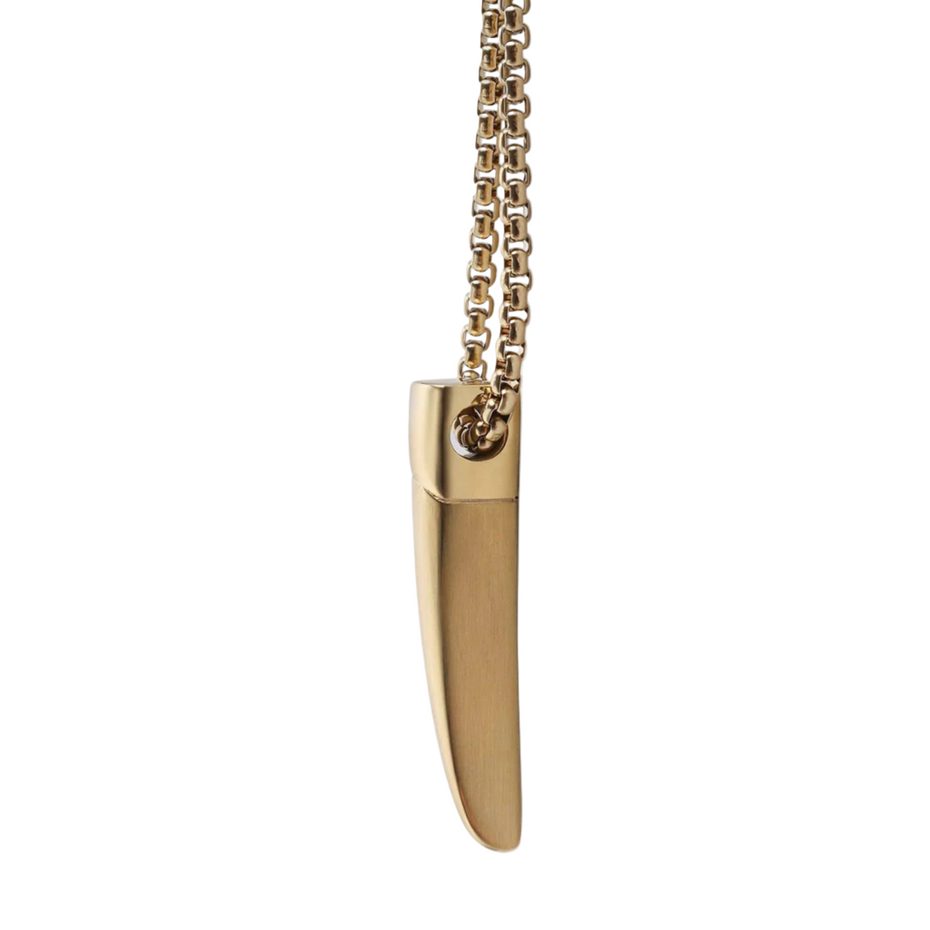 ZINK Men's Gold Stainless Steel Necklace | ZJPD024-G