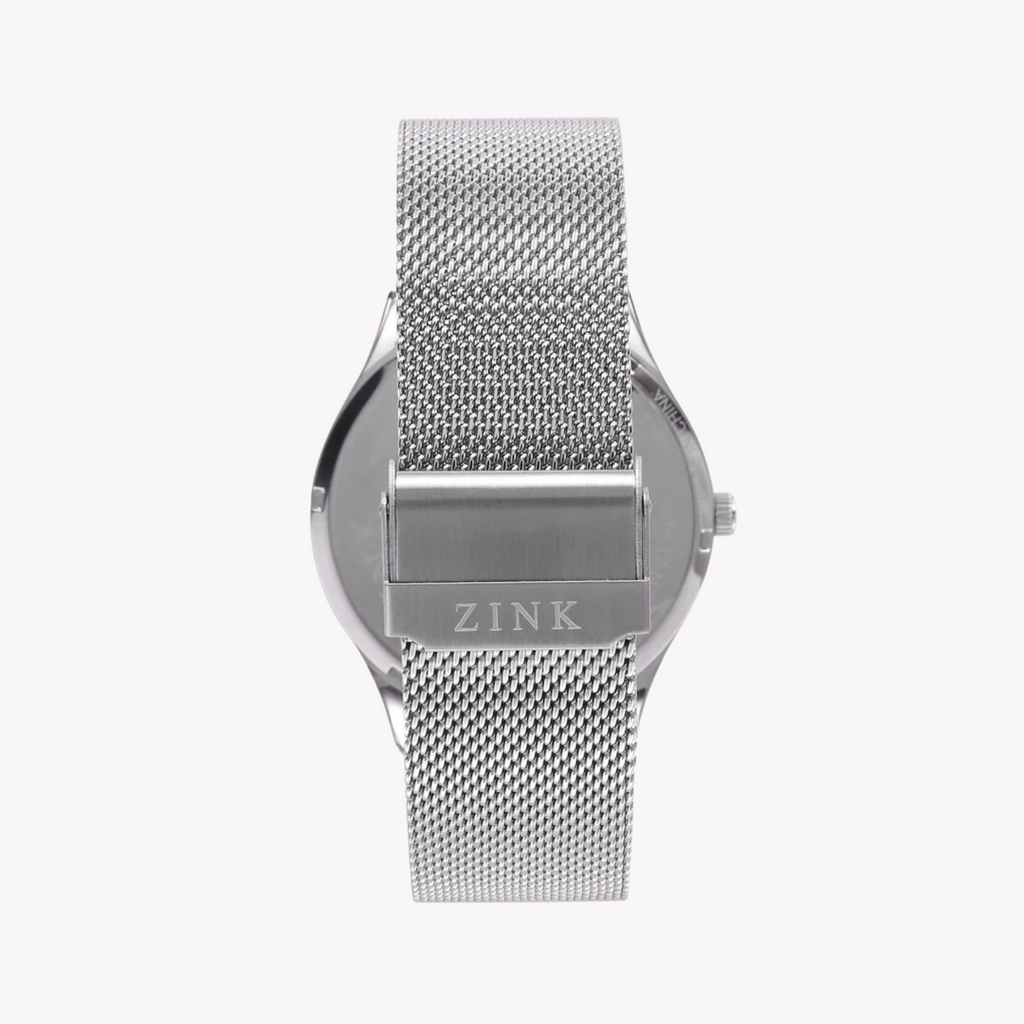 ZINK Men's Stainless Steel Watch - Silver & Black | ZK130G5MS-36