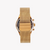 ZINK Men's Gold Stainless Steel Analog Watch | ZK127G2MS-T9