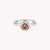 ZINK Women's Silver Stainless Steel Ring | ZFRG002SRCH