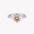 ZINK Women's Silver Stainless Steel Ring | ZFRG002SHCH