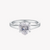 ZINK Women's Silver Stainless Steel Ring | ZFRG002SHC