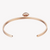 ZINK Women's Rose Gold Stainless Steel Bracelet | ZFBG009RG
