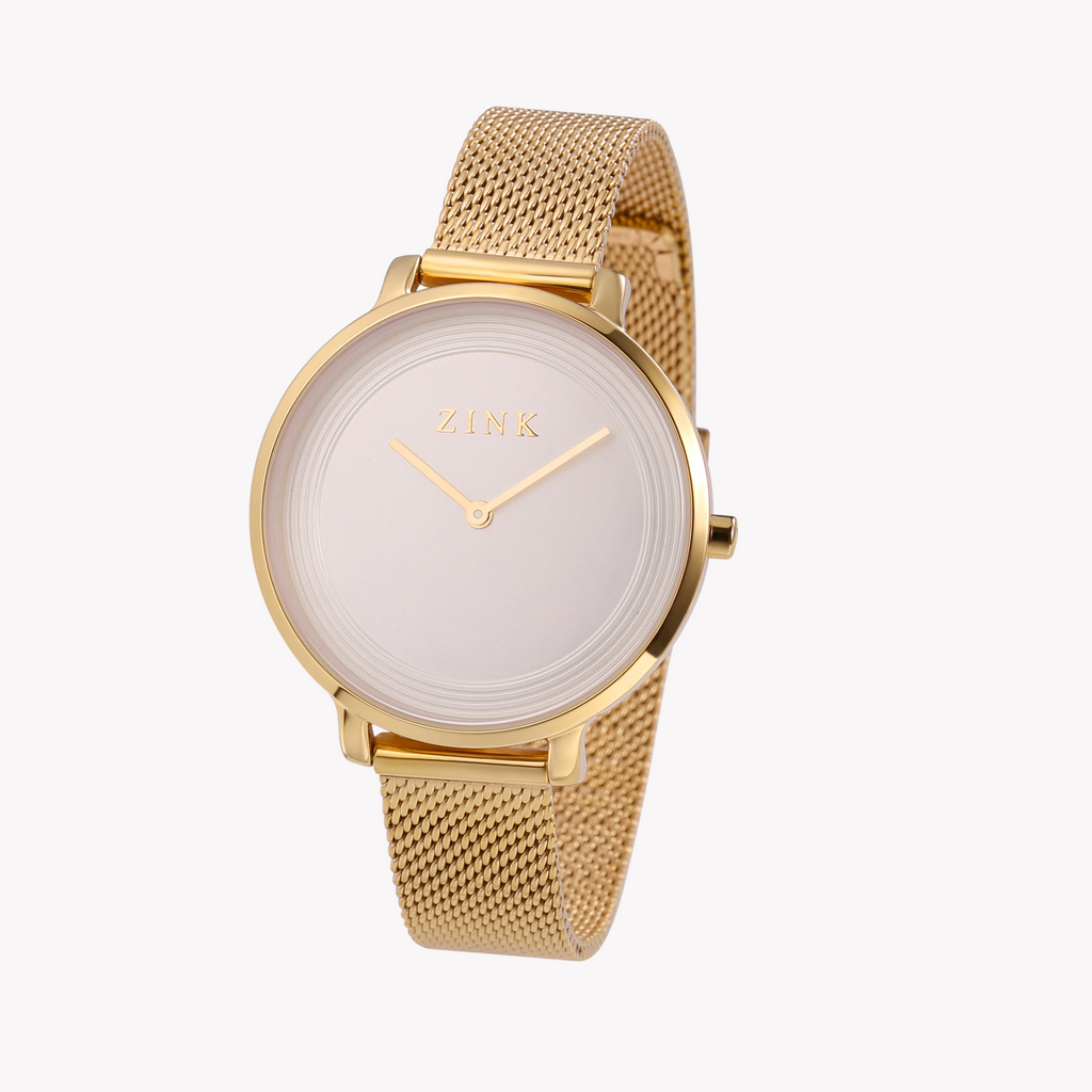 ZINK Women's Gold Stainless Steel Watch - Gold & Silver | ZK129L1MS-19