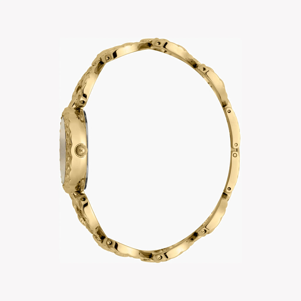 JUST CAVALLI Women's Watch with Gold Stainless Steel Case and Gold Stainless Steel Band
