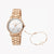 ESPRIT Women's Watch with Rose Gold Stainless Steel Case and Rose Gold Stainless Steel Band
