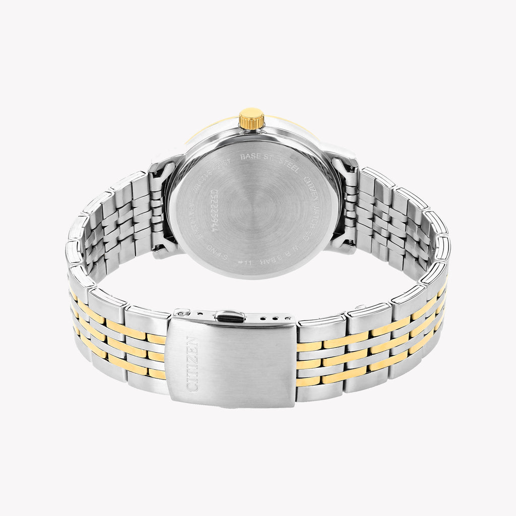 CITIZEN DZ0044-50H MODERN SOPHISTICATION - ELEGANT MEN'S WATCH WITH DUAL-TONE STAINLESS STEEL BAND