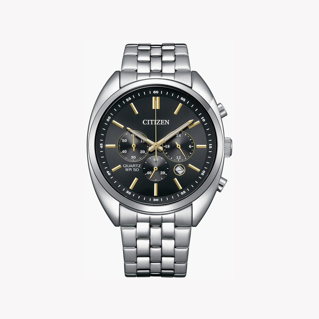CITIZEN AN8210-56E: Precision Performance Men's Watch with Multifunctional Elegance