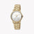 ESPRIT Women's Watch with Gold Stainless Steel Case and Gold Stainless Steel Band