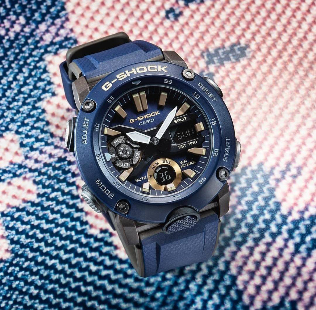 CASIO G-SHOCK GA-2100-1A2DR OAK - SPORTY ELEGANCE MEN'S WATCH IN SLEEK BLACK