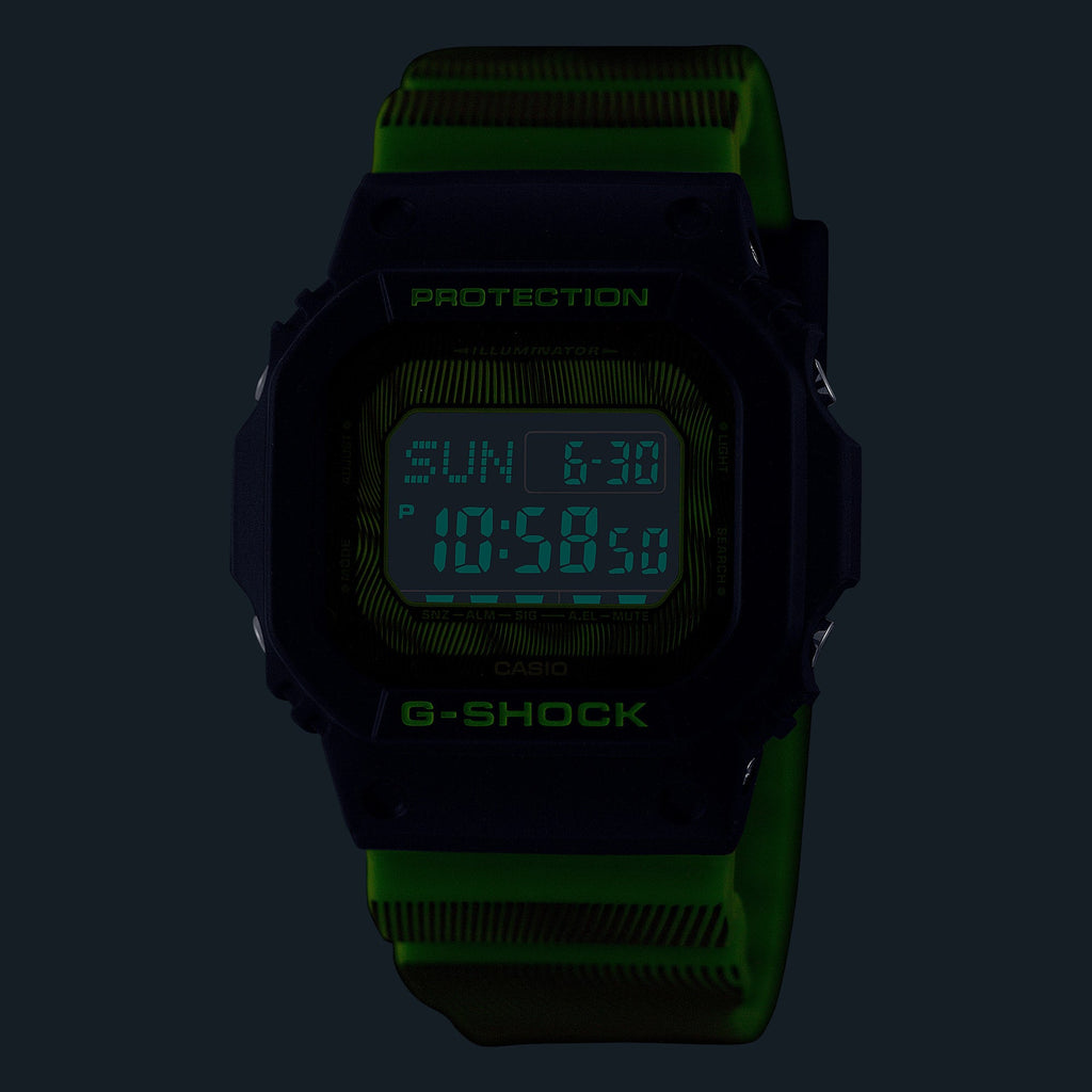 CASIO G-SHOCK DW-D5600TD-3DR ADVENTURE-READY - VIBRANT GREEN MEN'S WATCH