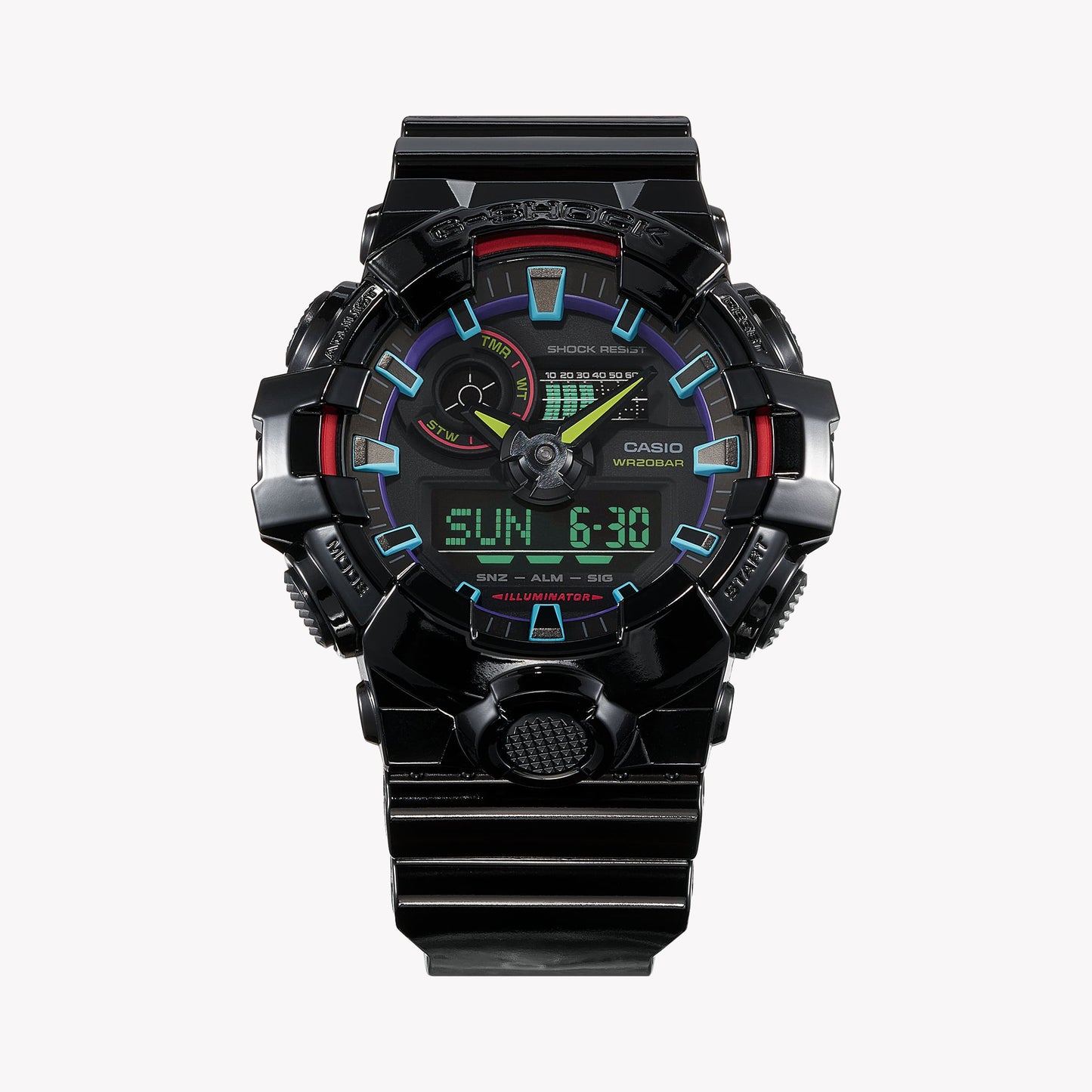 G-SHOCK GA-700RGB-1ADR Men's Watch