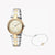 ESPRIT Women's Watch with Silver Stainless Steel Case and Silver & Gold Stainless Steel Band
