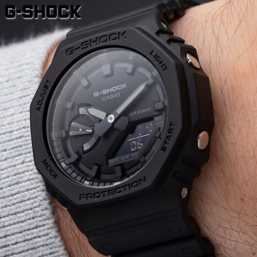 CASIO G-SHOCK GA-2100-1A1DR OAK COMPACT - UNMATCHED RESILIENCE MEN'S WATCH