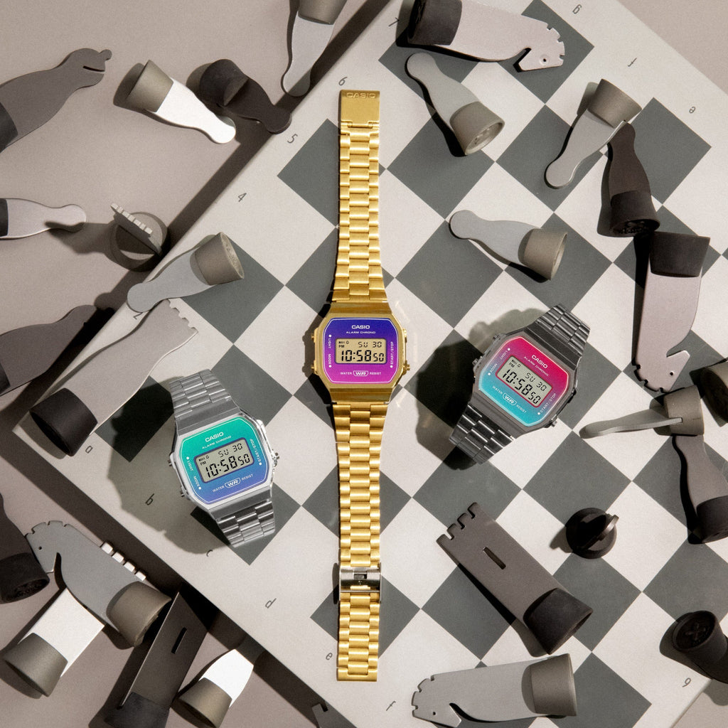 CASIO A168WERB-2ADF ADVENTURE TIME - STYLISH DIGITAL WATCH FOR THE MODERN EXPLORER