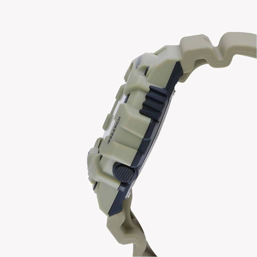 CASIO HDC-700-3A3VDF RUGGED ELEGANCE - SPORTY MEN'S WATCH WITH BEIGE RESIN BAND