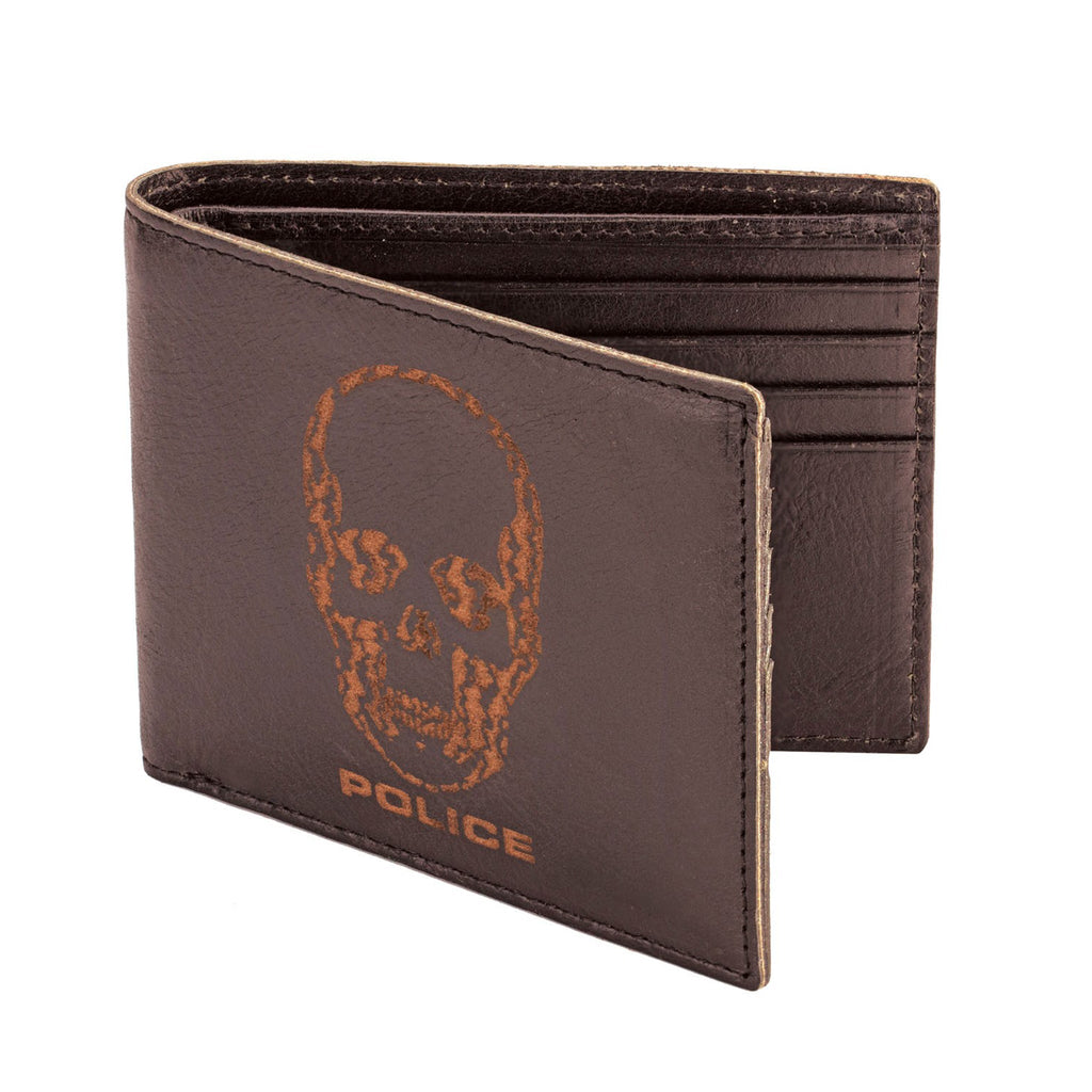 PA40020WLBR POLICE Men's Wallets & Money Clips Outlet