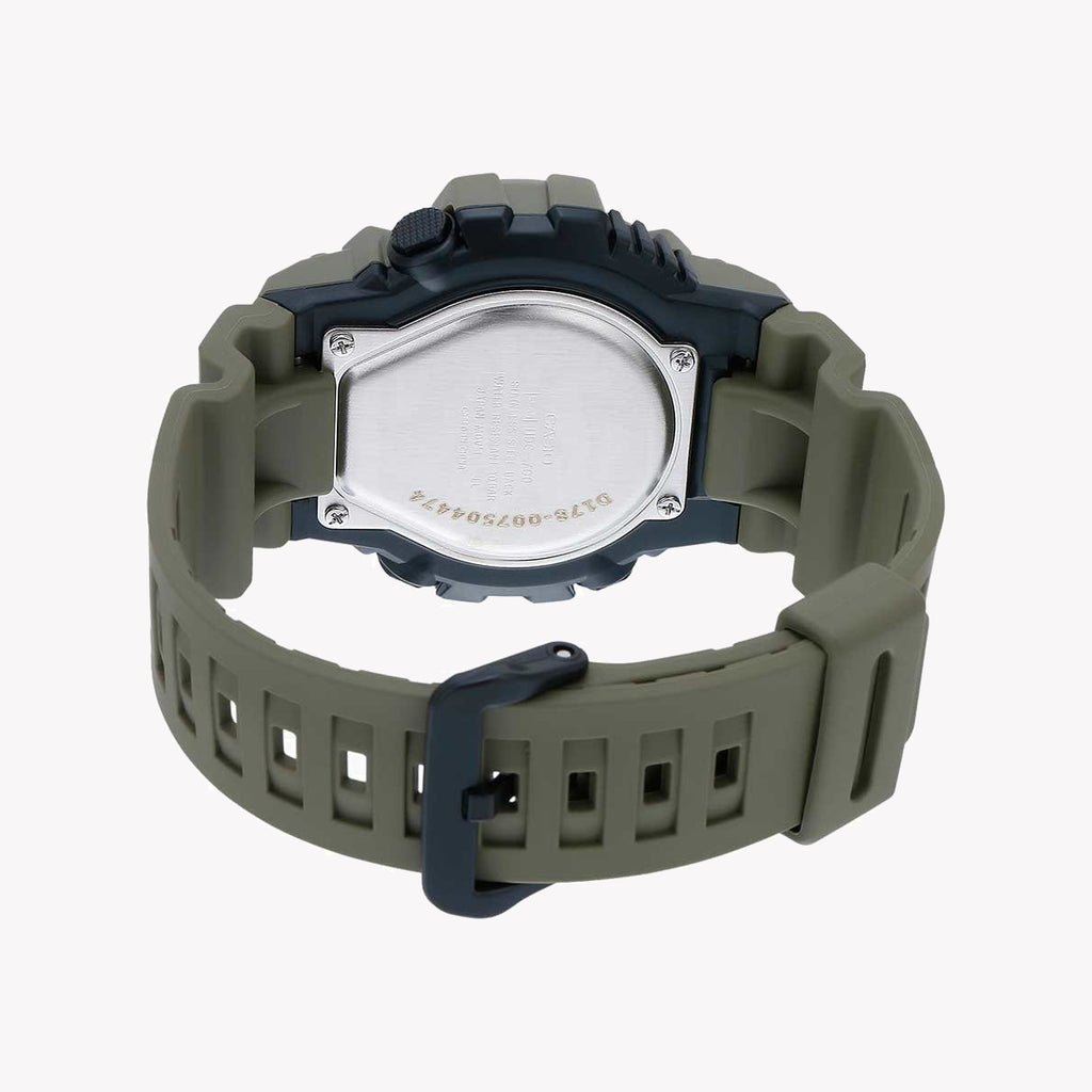 CASIO HDC-700-3A2VDF ADVENTURE READY - RUGGED GREEN RESIN MEN'S WATCH WITH MULTIFUNCTIONAL FEATURES