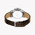 ESPRIT MEN'S BROWN LEATHER & BLACK DIAL WATCH - TIMELESS STAINLESS STEEL ELEGANCE