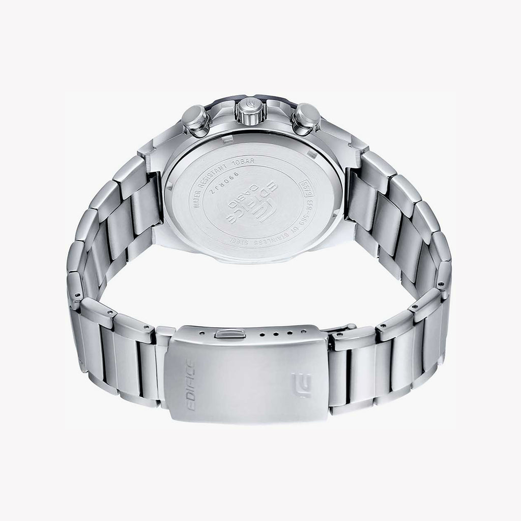 CASIO EDIFICE EFR-569DB-1AVUDF - SPORTY SOPHISTICATION MEN'S WATCH WITH BLACK DIAL & STAINLESS STEEL BAND