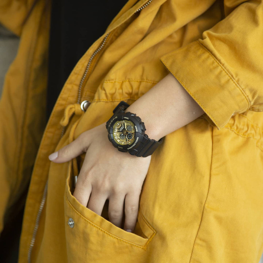 CASIO BABY-G BA-130-1A3DR - SPORTY ELEGANCE TIMEPIECE FOR ACTIVE WOMEN