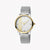 JUST CAVALLI Women's Watch with Metal Stainless Steel Case and Silver Stainless Steel Band