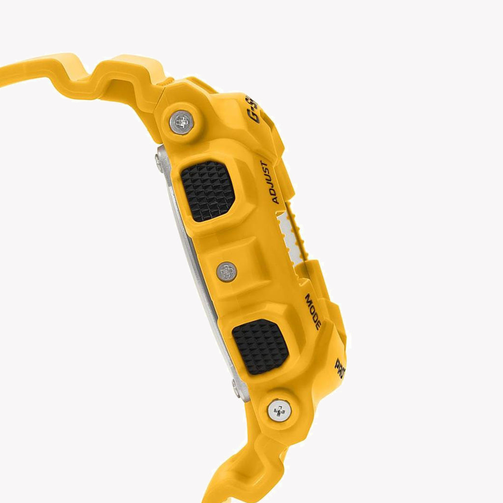 CASIO G-SHOCK GA-100A-9ADR ADVENTURE STYLE - MEN'S BOLD YELLOW RESIN WATCH