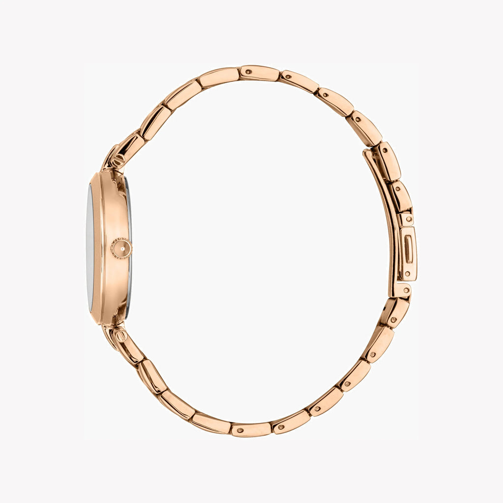 JUST CAVALLI Women's Watch with Rose Gold Stainless Steel Case and Rose Gold Stainless Steel Band