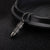ZINK Men's Black Stainless Steel & Carbon Fiber Necklace | ZJPD021GN