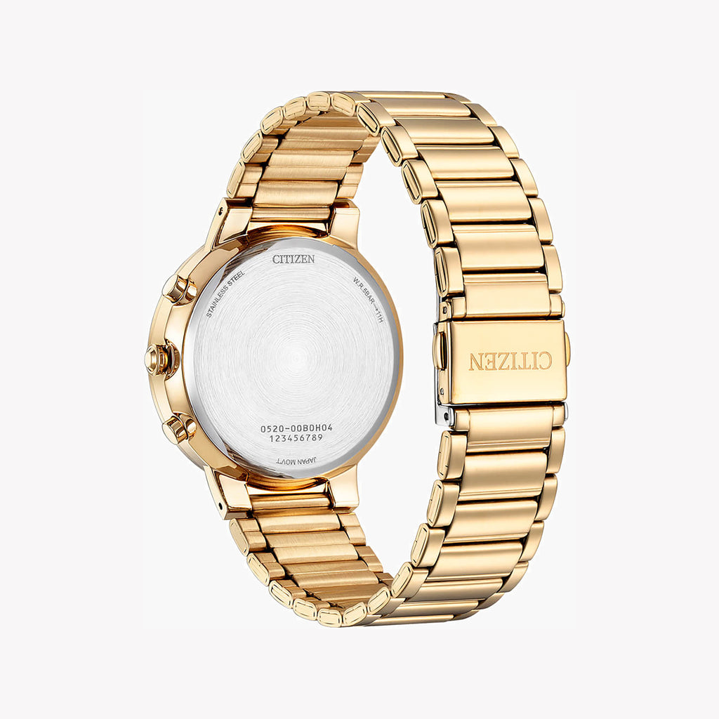 CITIZEN AN8223-54L GOLDEN ELEGANCE - MEN'S MULTI-FUNCTION CHRONOGRAPH WATCH