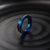 ZINK Men's Blue & Rose Gold Stainless Steel Ring | ZJRG041RG