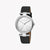 ESPRIT Women's Watch with Silver Stainless Steel Case and Black Leather Band