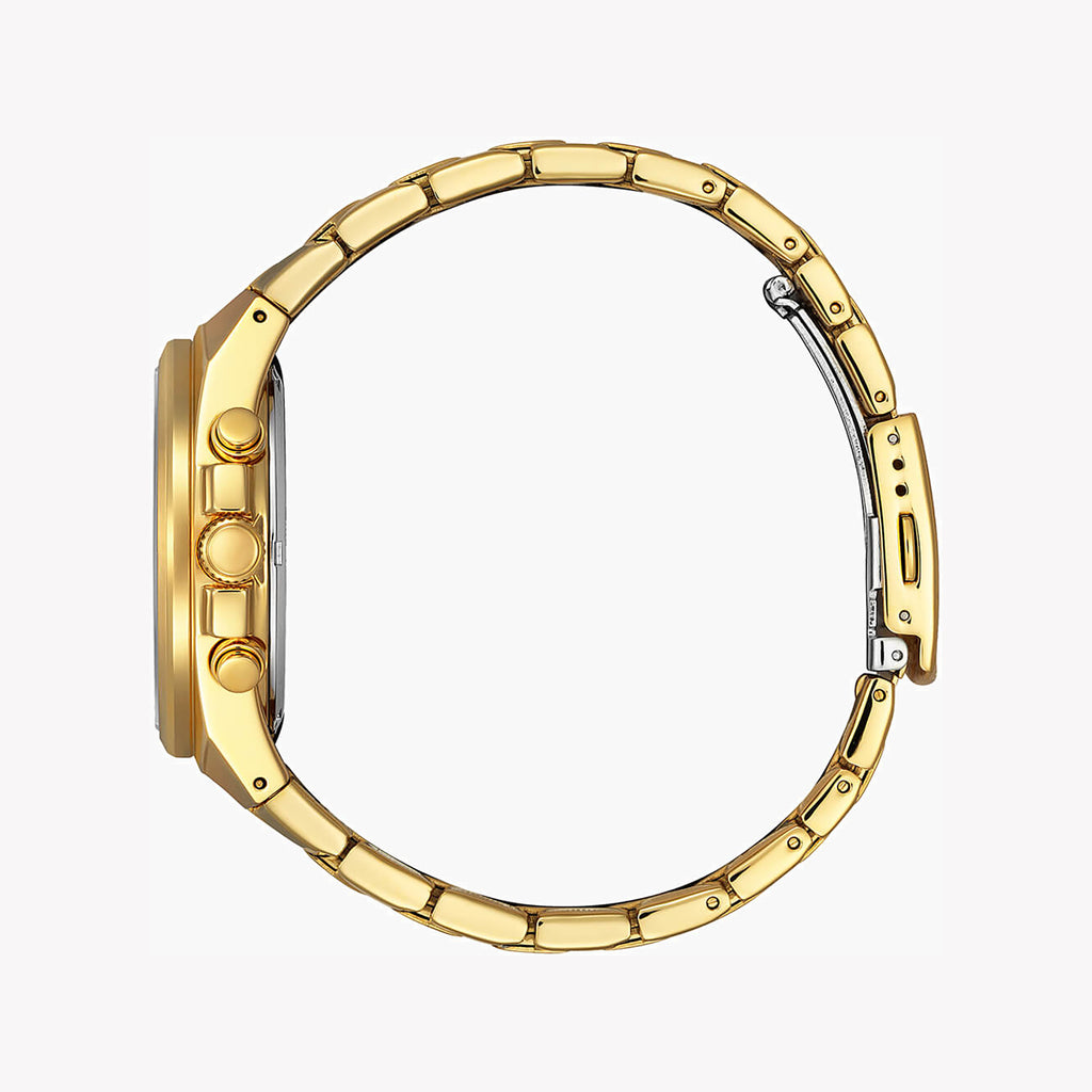 CITIZEN AN8173-51E - BOLD SOPHISTICATION IN GOLD: Men's Multifunction Chronograph Watch