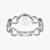JUST CAVALLI Women's Watch with Silver Stainless Steel Case and Silver Stainless Steel Band