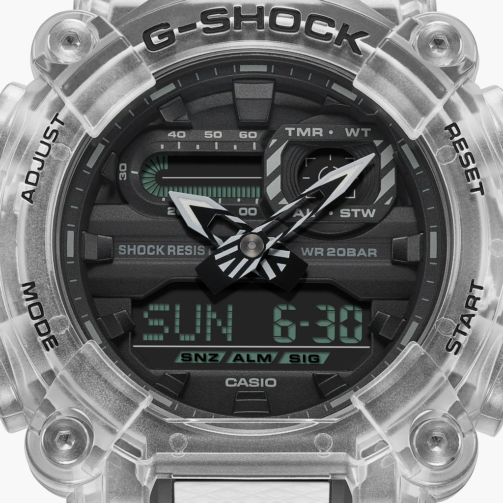 CASIO G-SHOCK GA-900SKL-7ADR - ADVENTUROUS STYLE UNLEASHED Men's Watch with White Resin Band and Digital Dial