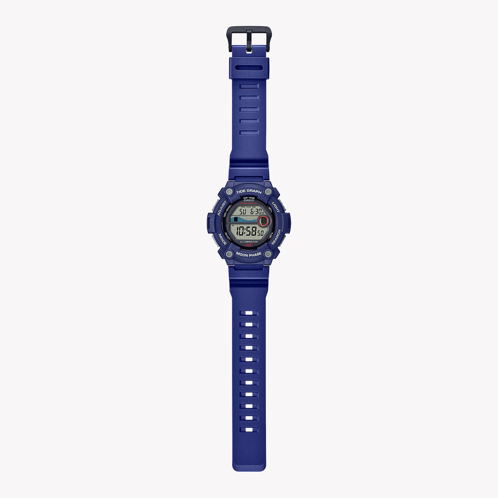 CASIO WS-1300H-2AVDF ADVENTURE READY - MEN'S SPORTY BLUE RESIN WATCH WITH MULTIFUNCTIONAL CAPABILITIES