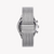 ZINK Men's Silver Stainless Steel & Blue Analog Watch | ZK127G2MS-46