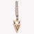 ZINK Men's Rose Gold Stainless Steel Necklace | ZJPD022RG