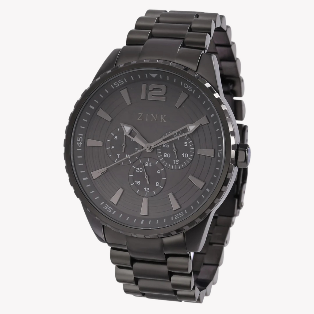 ZINK Men's Stainless Steel Black Watch | ZK131G2S-97