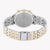 CITIZEN AN3616-75E DYNAMIC ELEGANCE - MEN'S STAINLESS STEEL CHRONOGRAPH WATCH with Black Dial & Mixed Tone Band