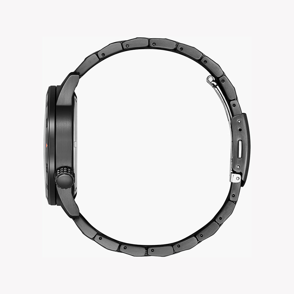 CITIZEN BM7555-83E BOLD PERFORMANCE - MEN'S BLACK STAINLESS STEEL WATCH WITH POWERFUL STYLE