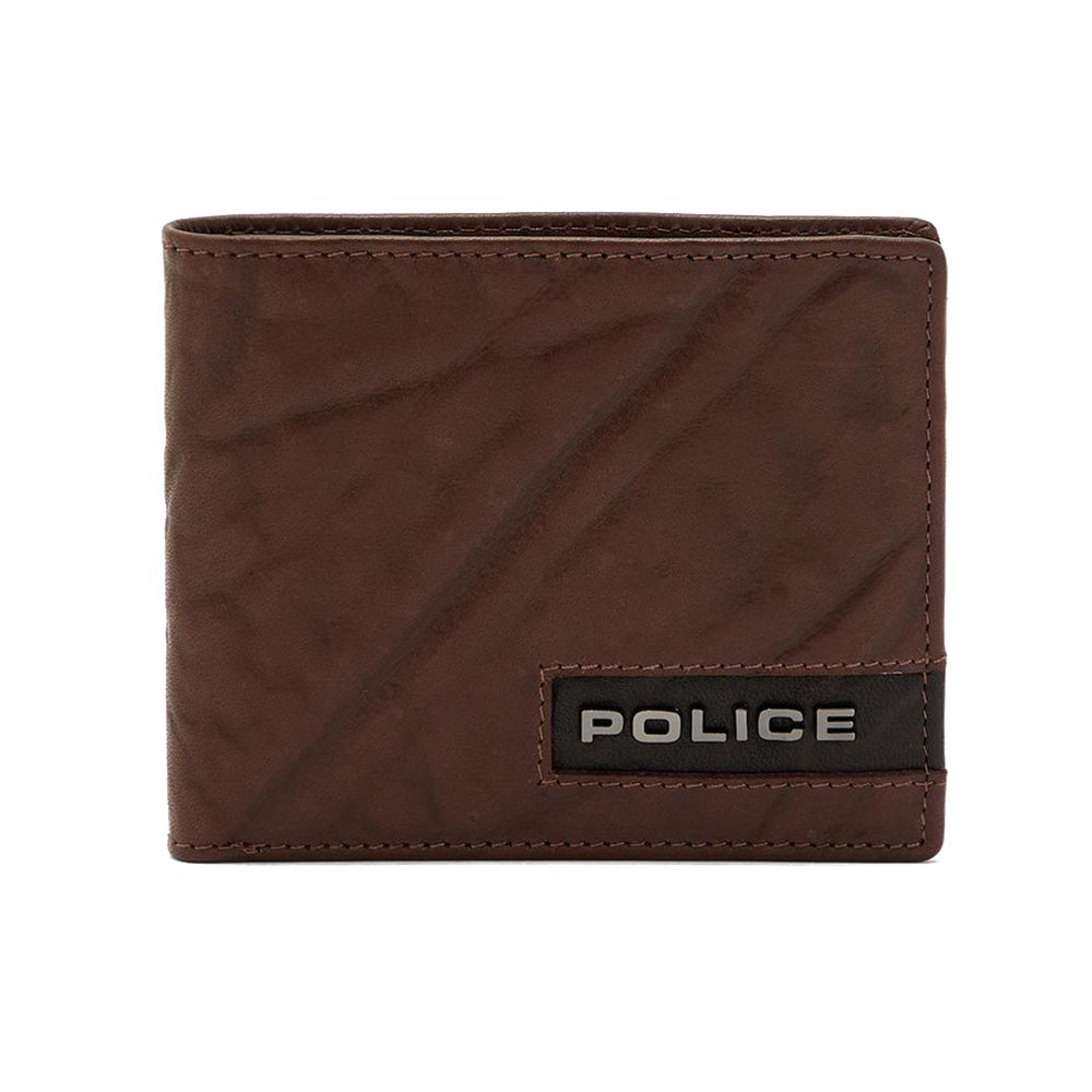 PA40040WLBR POLICE Men's Wallets & Money Clips