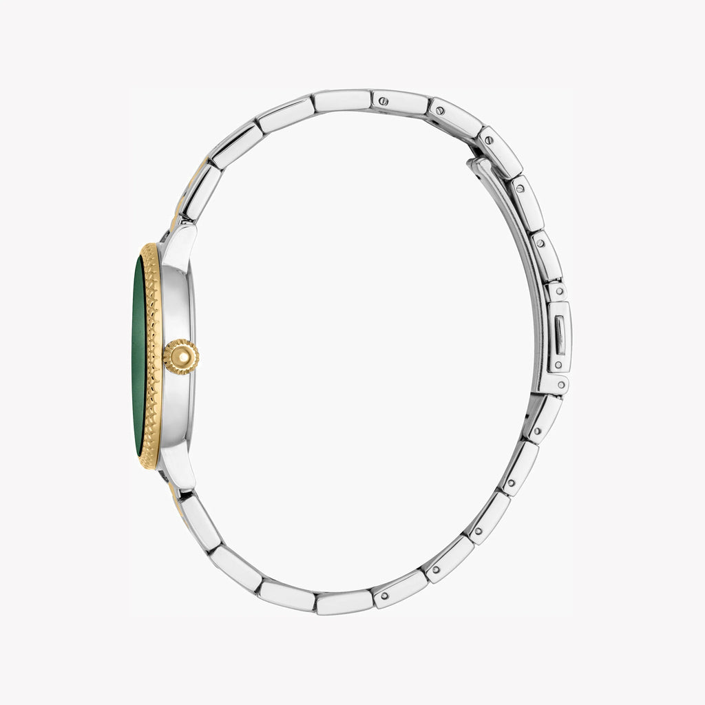 JUST CAVALLI Women's Watch with Silver & Gold Stainless Steel Case and Silver & Gold Stainless Steel Band