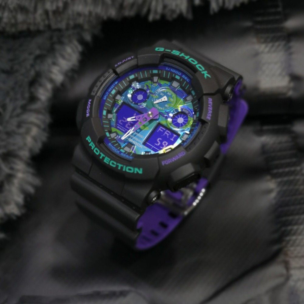 G-SHOCK GA-100BL-1ADR Men's Watch