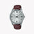 CASIO MTP-V005L-7B5UDF - ELEGANT SIMPLICITY MEN'S WATCH WITH LEATHER BAND & WHITE DIAL