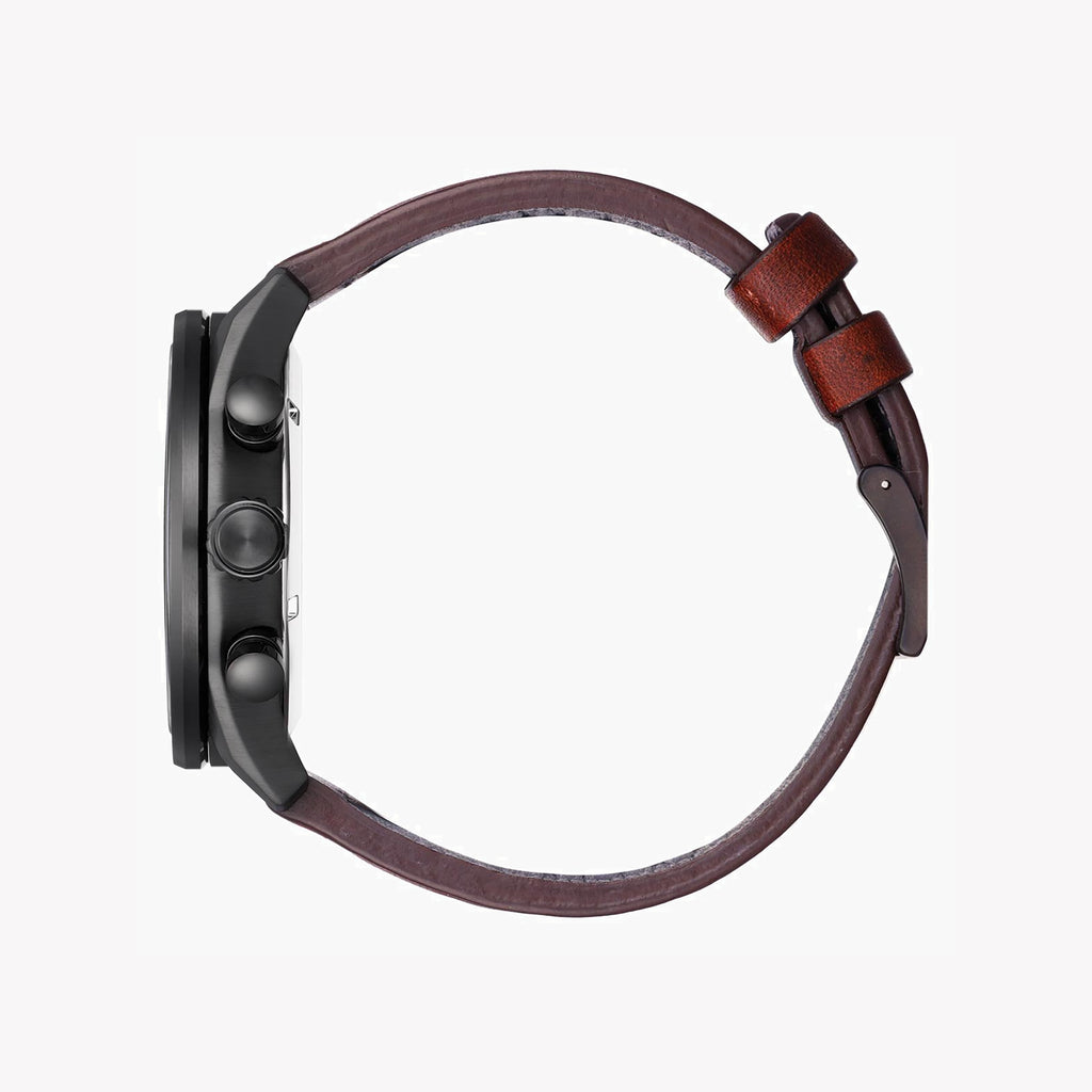 CITIZEN CA4218-14E BOLD PERFORMANCE - STYLISH BLACK DIAL CHRONOGRAPH MEN'S WATCH