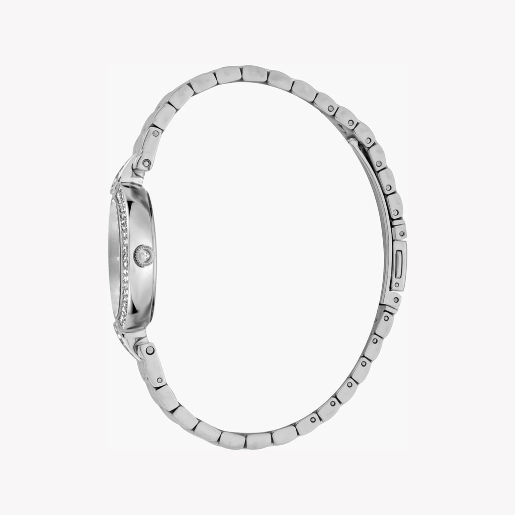 JUST CAVALLI Women's Watch with Silver Stainless Steel Case and Silver Stainless Steel Band
