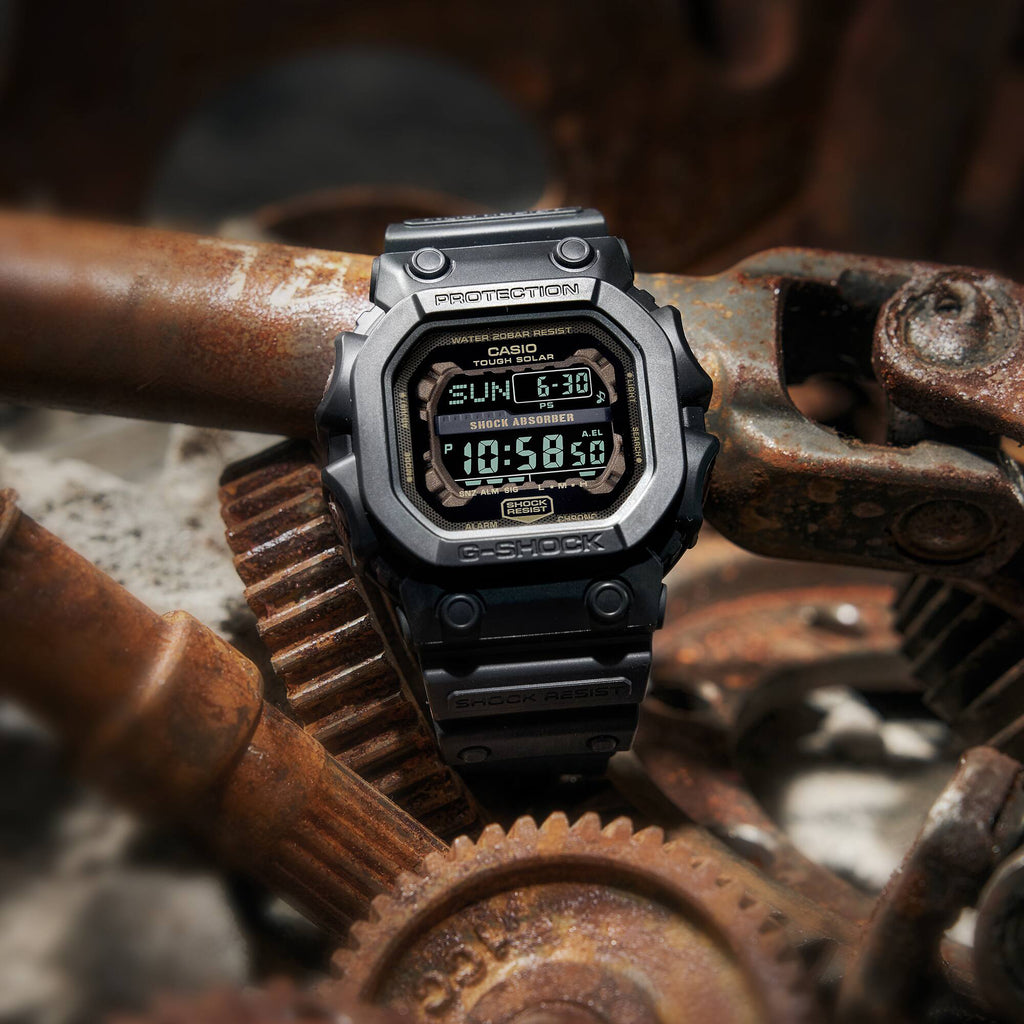CASIO G-SHOCK GX-56RC-1DR - ADVENTURE-READY MEN'S WATCH WITH STURDY BLACK RESIN & 200M WATER RESISTANCE