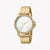 ESPRIT Women's Watch with Gold Stainless Steel Case and Gold Stainless Steel Band