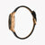 ESPRIT MEN'S CLASSIC BLACK LEATHER & ROSE GOLD DIAL - TIMELESS ELEGANCE 42MM WATCH